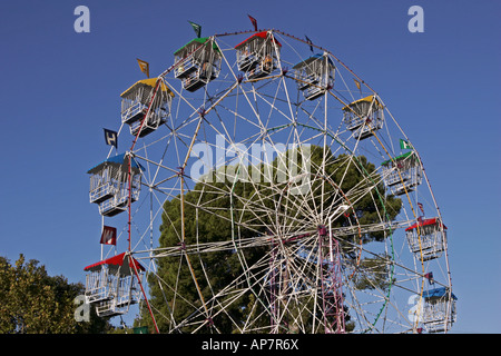 Riesenrad, St Patricks Day feiern, Rundle Street, Adelaide, South Australia, Australien Stockfoto