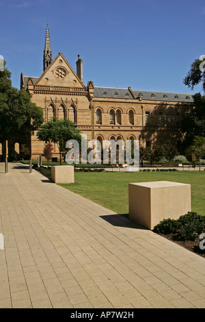 Ostseite der Mitchell Gebäude, Universität Adelaide, der North Terrace, Adelaide, South Australia Stockfoto