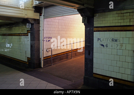 Der Bahnhof Flinders Street, Victoria Vorort, Melbourne, Australien Stockfoto