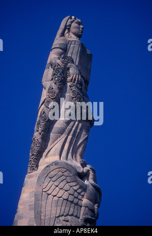 Denkmal für die Kinder Helden, Monument, ein los Ninos, Statue ehrt junge Soldaten, militärische Kadetten, Guadalajara, Jalisco, Mexiko Stockfoto