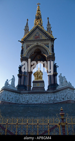 Albert Memorial, Kensington Gardens, London, UK Stockfoto