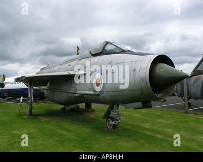 English Electric Lightning Abfangjäger in Dumfries und Galloway Aviation Museum Schottland UK Stockfoto