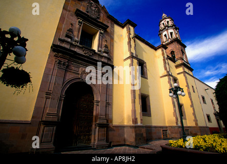 Santa Clara Kirche, die römisch-katholische Kirche, katholische Kirche, Katholizismus, Santiago de Querétaro, Queretaro, Queretaro, Mexiko Stockfoto