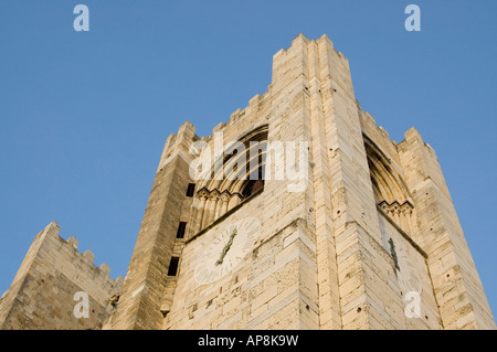 die Santa Maria Maior de Lisboa oder Sé de Lisboa, die Kathedrale von Lissabon Stockfoto