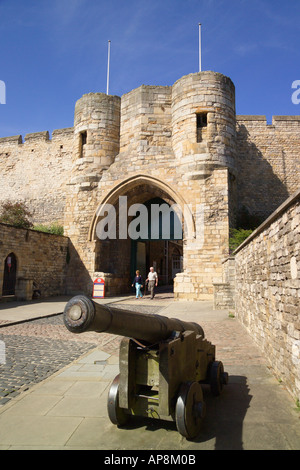 Lincoln Castle Lincoln Lincolnshire England Stockfoto