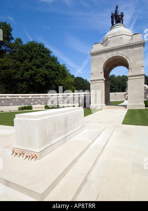 Die südafrikanische ww1 Memorial im Delville Wood an der Somme Frankreich Stockfoto