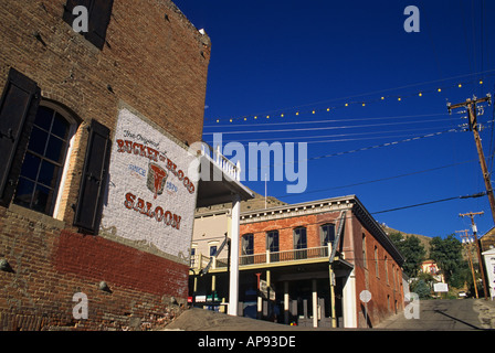 Nevada Virginia City Eimer Blut Saloon Stockfoto