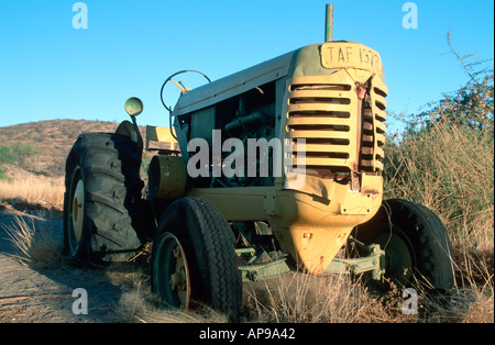 Alte verlassene Farm LKW Khorixas Namibia 2000 Stockfoto