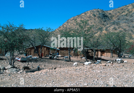 Bauernhof-Namibia-2000 Stockfoto