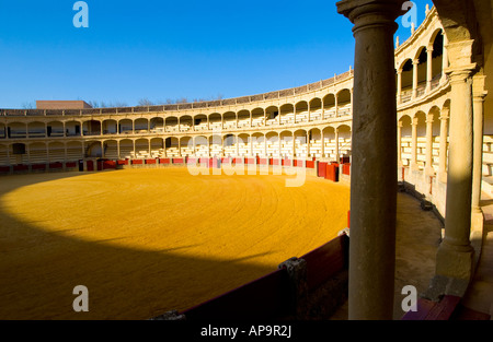 Ronda Bullring wurde 1572 von Felipe II. Gegründet. Calle Virgen de la Paz, 15, 29400 Ronda, Málaga, Spanien: Phillip Roberts Stockfoto