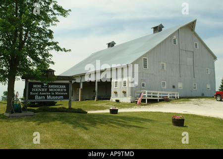 Amana Kolonien in Iowa South Amana, The Barn Museum Moores (1911-1983