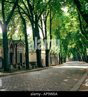 Pere Lachaise Friedhof in der Stadt von Paris In Frankreich In Europa Stockfoto