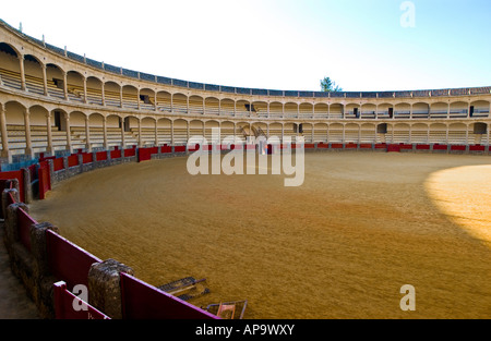 Ronda Bullring wurde 1572 von Felipe II. Gegründet. Calle Virgen de la Paz, 15, 29400 Ronda, Málaga, Spanien: Phillip Roberts Stockfoto