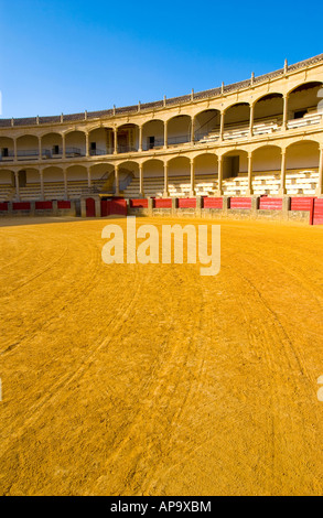 Ronda Bullring wurde 1572 von Felipe II. Gegründet. Calle Virgen de la Paz, 15, 29400 Ronda, Málaga, Spanien: Phillip Roberts Stockfoto