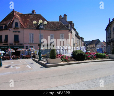 Nuits St Georges Stadtzentrum in Burgund, Frankreich Stockfoto