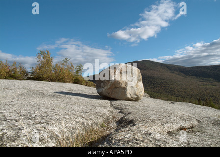 Mittleren Sugarloaf Gipfel. White Mountain National Forest of New Hampshire USA Stockfoto