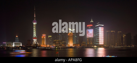 der Bund von Shanghai Stockfoto