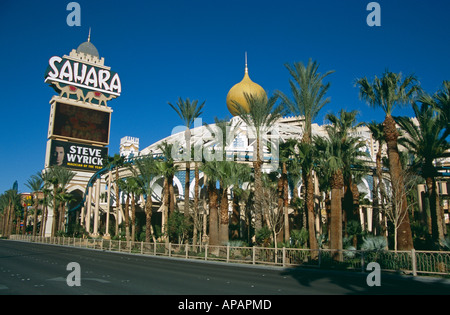 Das Sahara Hotel and Casino, Las Vegas, Nevada, USA Stockfoto