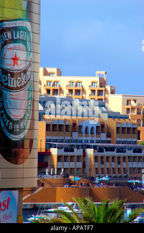 Paceville Malta Stockfoto