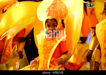 Notting Hill Carnival 2006, Kinder Day-Parade Stockfoto