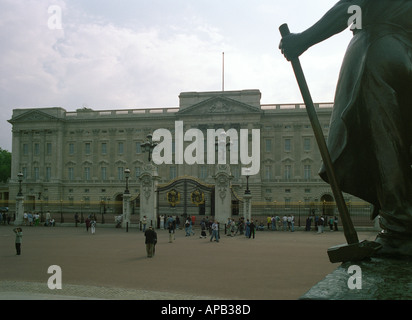 Buckingham Palace London home von Königin Elizabeth II. Stockfoto