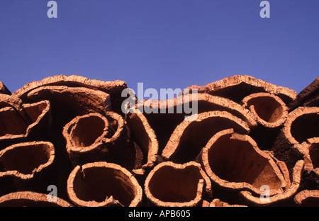 Kork Rinde Stockfoto