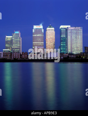 Canary Wharf Estate 2004 London Vereinigtes Königreich Stockfoto