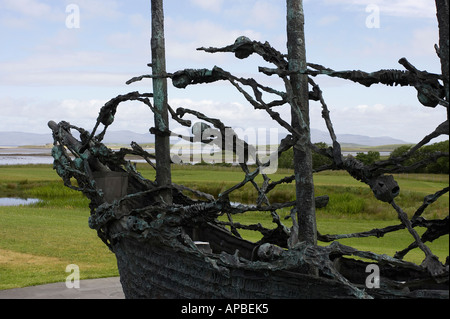 Nationalen Famine Memorial Murrisk county mayo Stockfoto