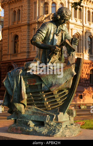 Peter Schreiner-Denkmal in Sankt Petersburg Russland Stockfoto