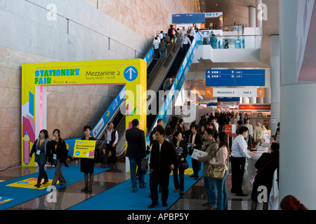 Hong Kong International Stationery Fair Convention und Ausstellung-Mitte Stockfoto