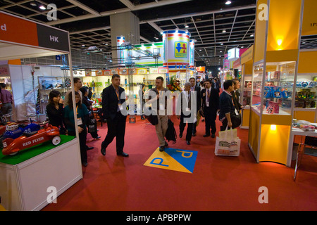 Spielzeug und Spiele Fair Hong Kong Convention and Exhibition Centre Stockfoto