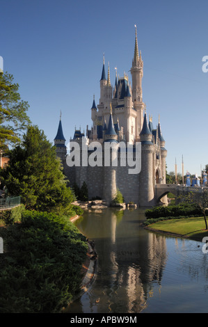 Cinderella s Burg in Disney World Florida USA Stockfoto