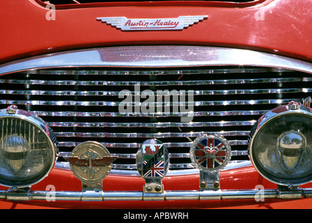 Britische Oldtimer Austin-Healey-Antik Stockfoto