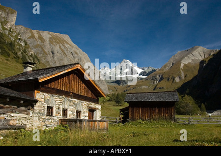 Gross Glockner 3798m, von Luckner Haus, Kalser Bergstraße, Kals in Easttyrol, Tirol, Österreich Stockfoto