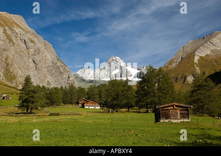 Gross Glockner 3798m, von Luckner Haus, Kalser Bergstraße, Kals in Easttyrol, Tirol, Österreich Stockfoto