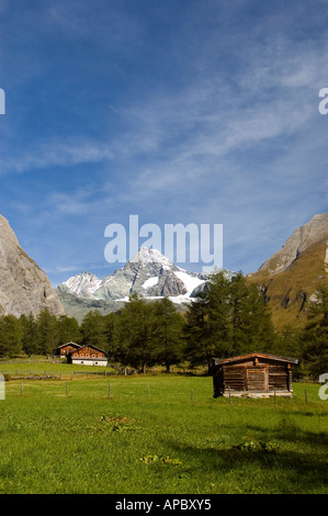 Gross Glockner 3798m, von Luckner Haus, Kalser Bergstraße, Kals in Easttyrol, Tirol, Österreich Stockfoto