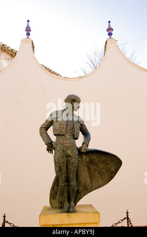 Ronda Bullring wurde 1572 von Felipe II. Gegründet. Calle Virgen de la Paz, 15, 29400 Ronda, Málaga, Spanien: Phillip Roberts Stockfoto