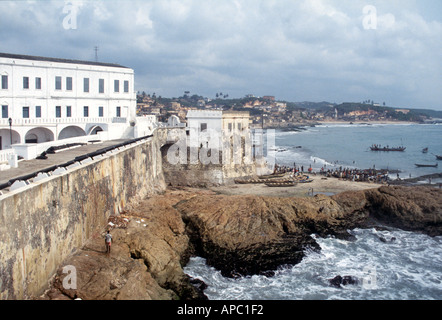 Cape Coast Castle Cape Coast Ghana Westafrika Stockfoto