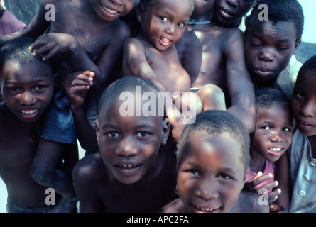 Kinder Karonga Malawi Südliches Afrika Stockfoto