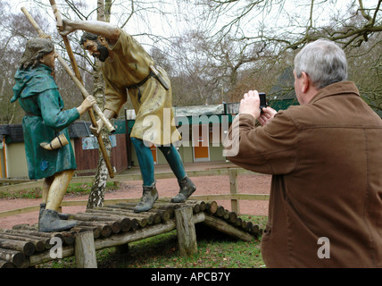 Sherwood Forest Country Park Edwinstowe Mansfield Nottinghamshire England GB UK 2008 Stockfoto