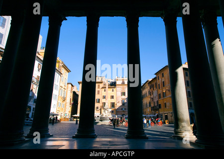 Pantheon, Piazza della Rotonda, Rom, Italien Stockfoto