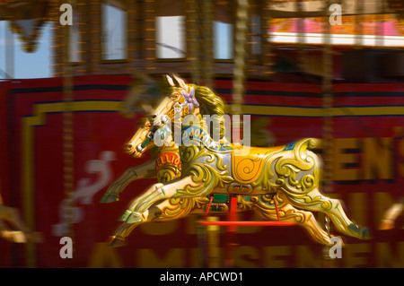 Drachenfest und Kirmes auf Southsea Common Portsmouth Hampshire England - Upix Fotografie Stockfoto