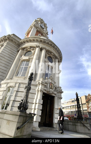 Lambeth Rathaus Brixton London Vereinigtes Königreich Dienstag, 22. Januar 2008 Stockfoto