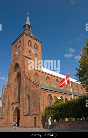 SCT Knuds Kirke Flakhaven Odense Dänemark Stockfoto