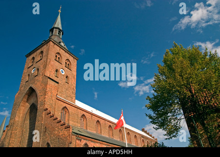 SCT Knuds Kirke Flakhaven Odense Dänemark Stockfoto