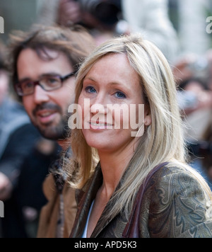 J. K. Rowling und Ehemann Neil Murray Stockfoto