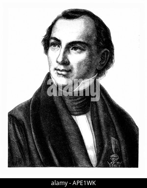 Müller, Karl Otfried, 28.8.1797 - 1.8.1840, Deutscher philiogist und Archäologe, Porträt, Stahlstich, Jahrhundert, Artist's Urheberrecht nicht gelöscht werden Stockfoto