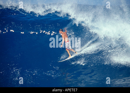 WORLD CHAMPION ANDY IRONS SURF-ACTION Stockfoto