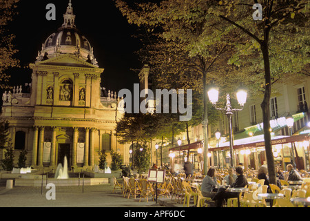 Frankreich Paris Place De La Sorbonne Stockfoto