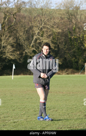 Walisischen Rugby Union Training Boden Hensol Vale von Glamorgan South Wales GB UK 2008 Stockfoto